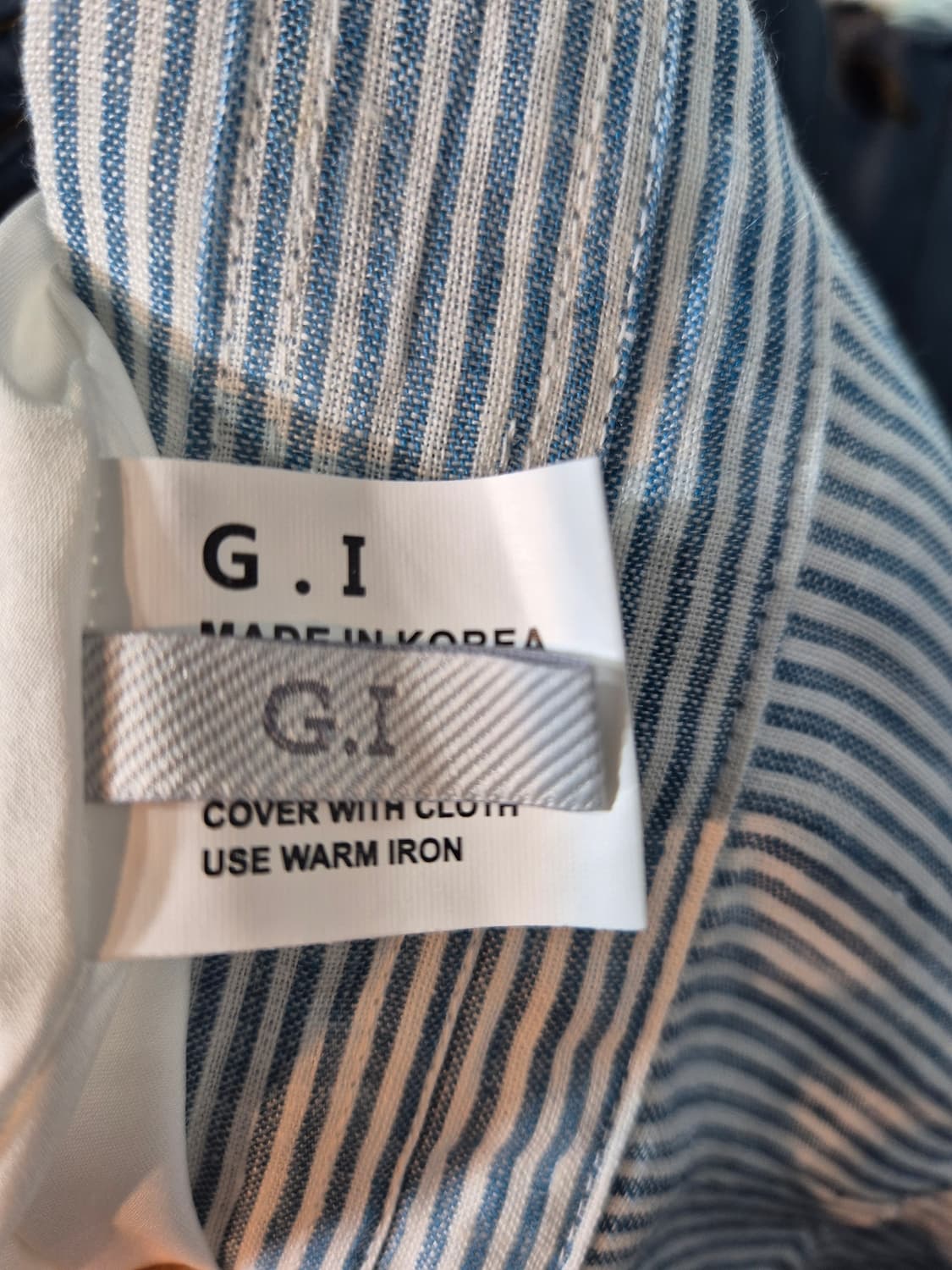 스트라이프 마원단  랩 스커트 55 66 77 상품이미지9