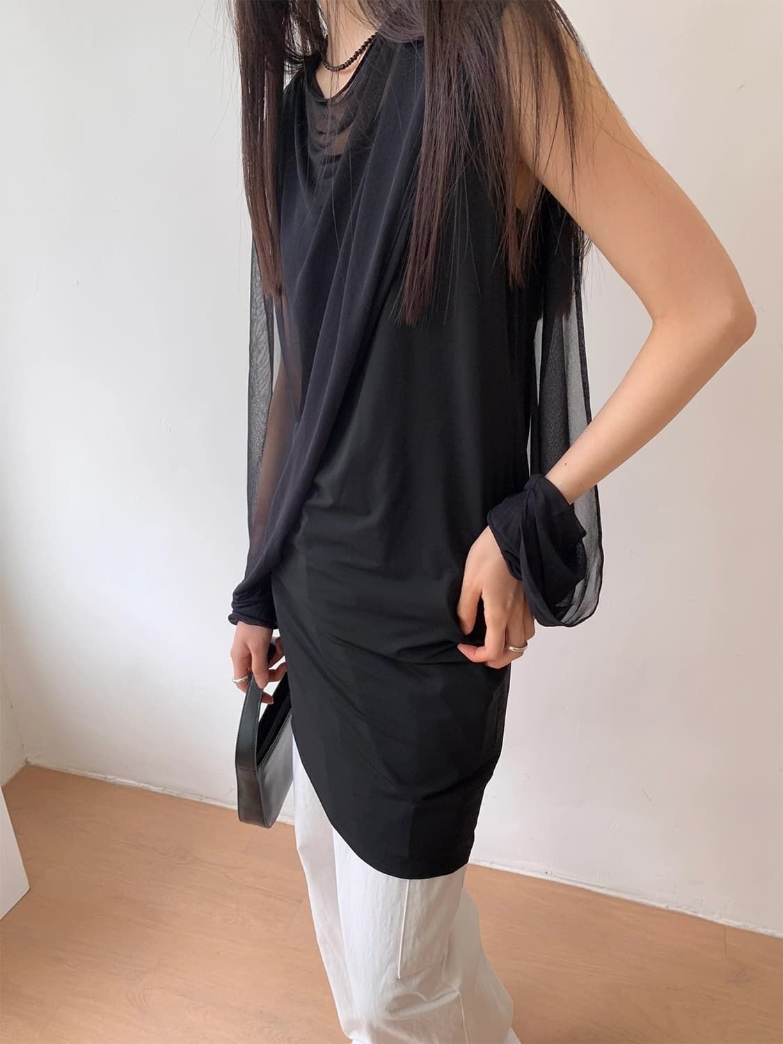 MAISON MARTIN MARGIELA LAYERED MID DRESS 상품이미지2