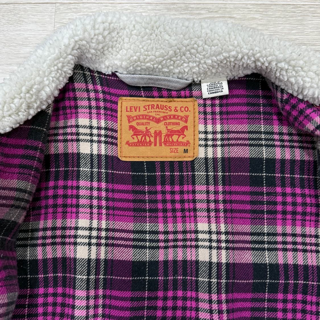 리바이스 쉐르파 트러커 자켓 상품이미지2