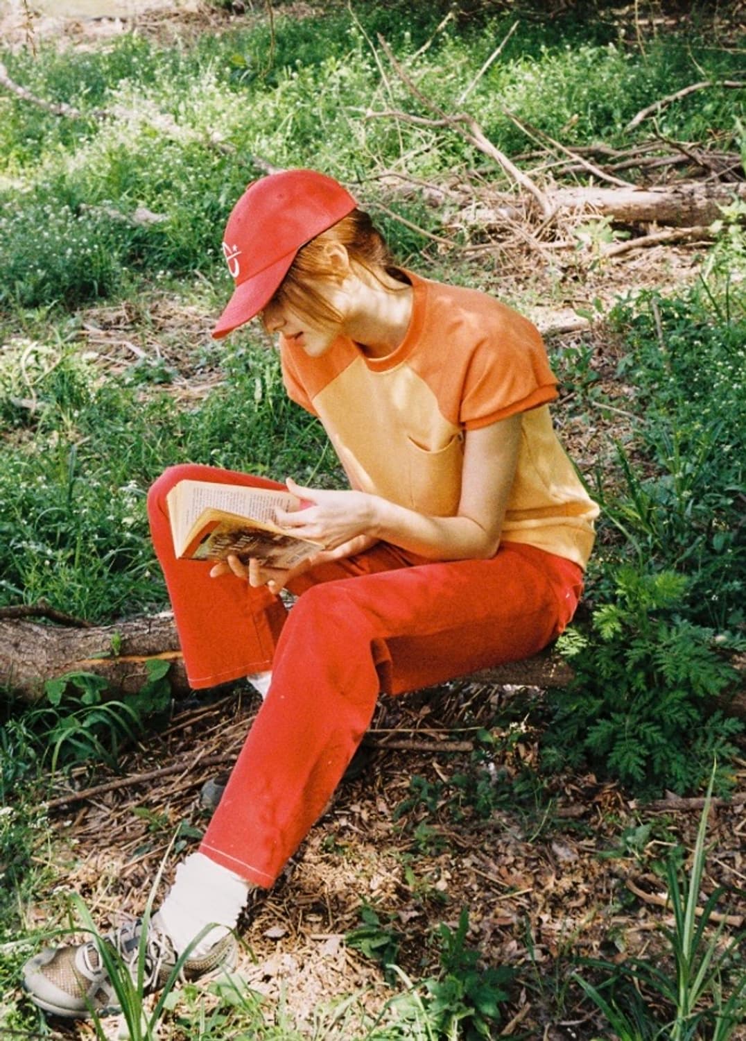 PESTO 레글런 티셔츠 오렌지 상품이미지2