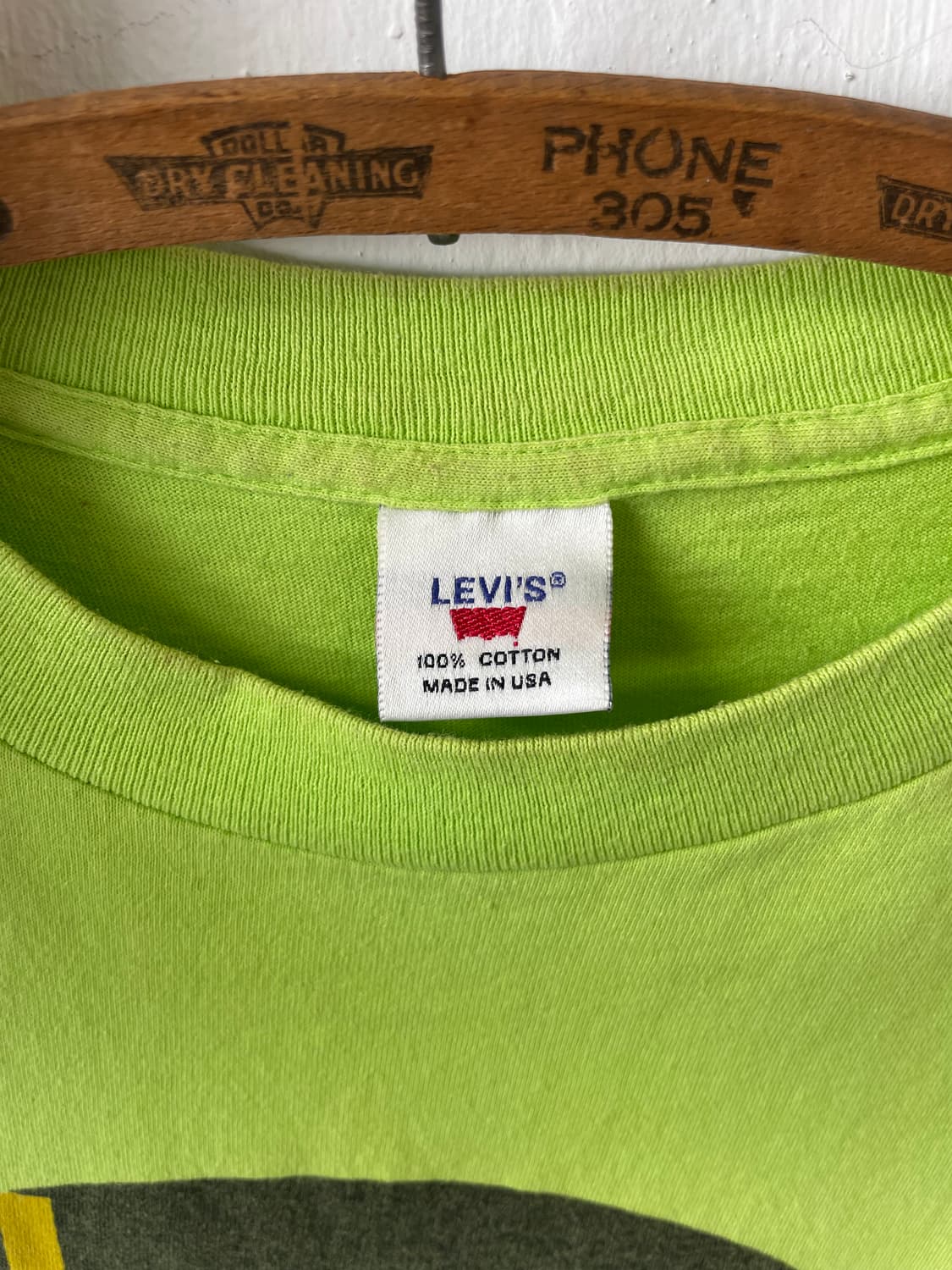 1990's Vintage Levi’s T-shirt 상품이미지3