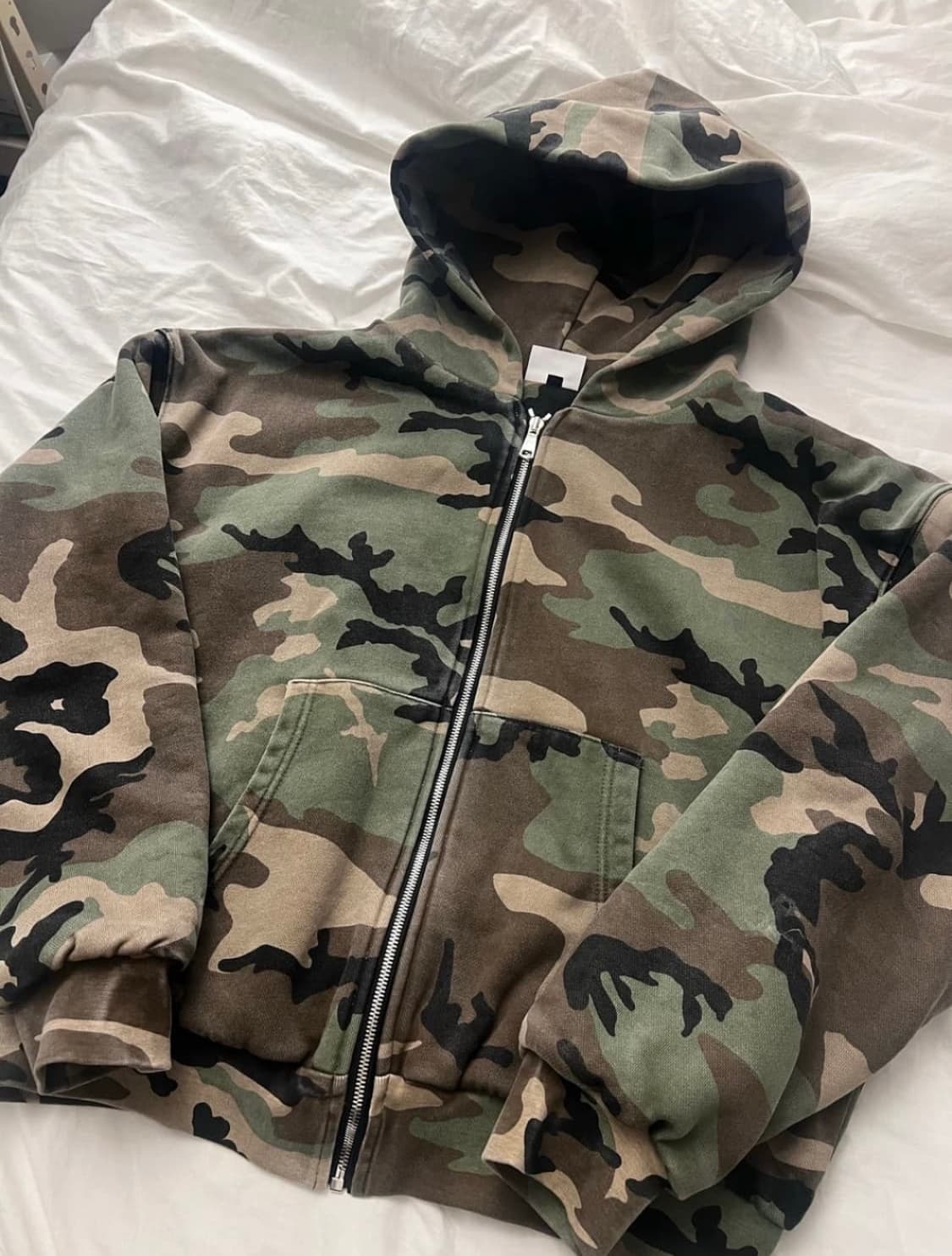 Zicmade camo zip hoodie [ XL ] 상품이미지2