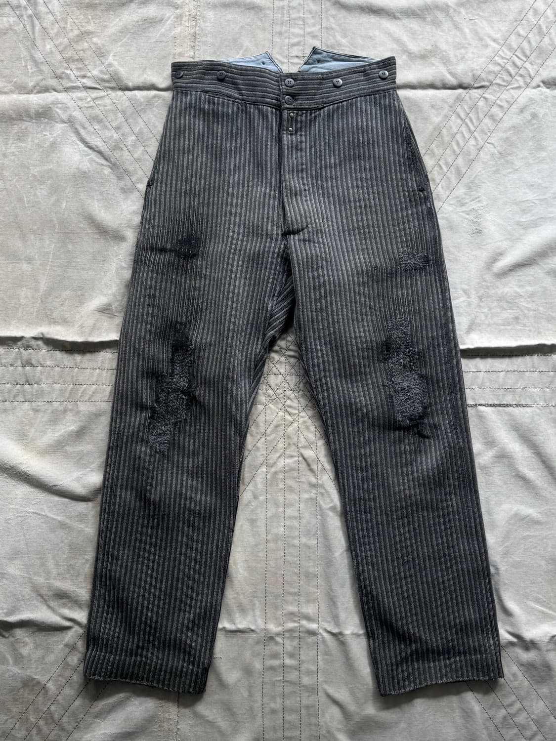 40/50s French Pique Work Pants 상품이미지1