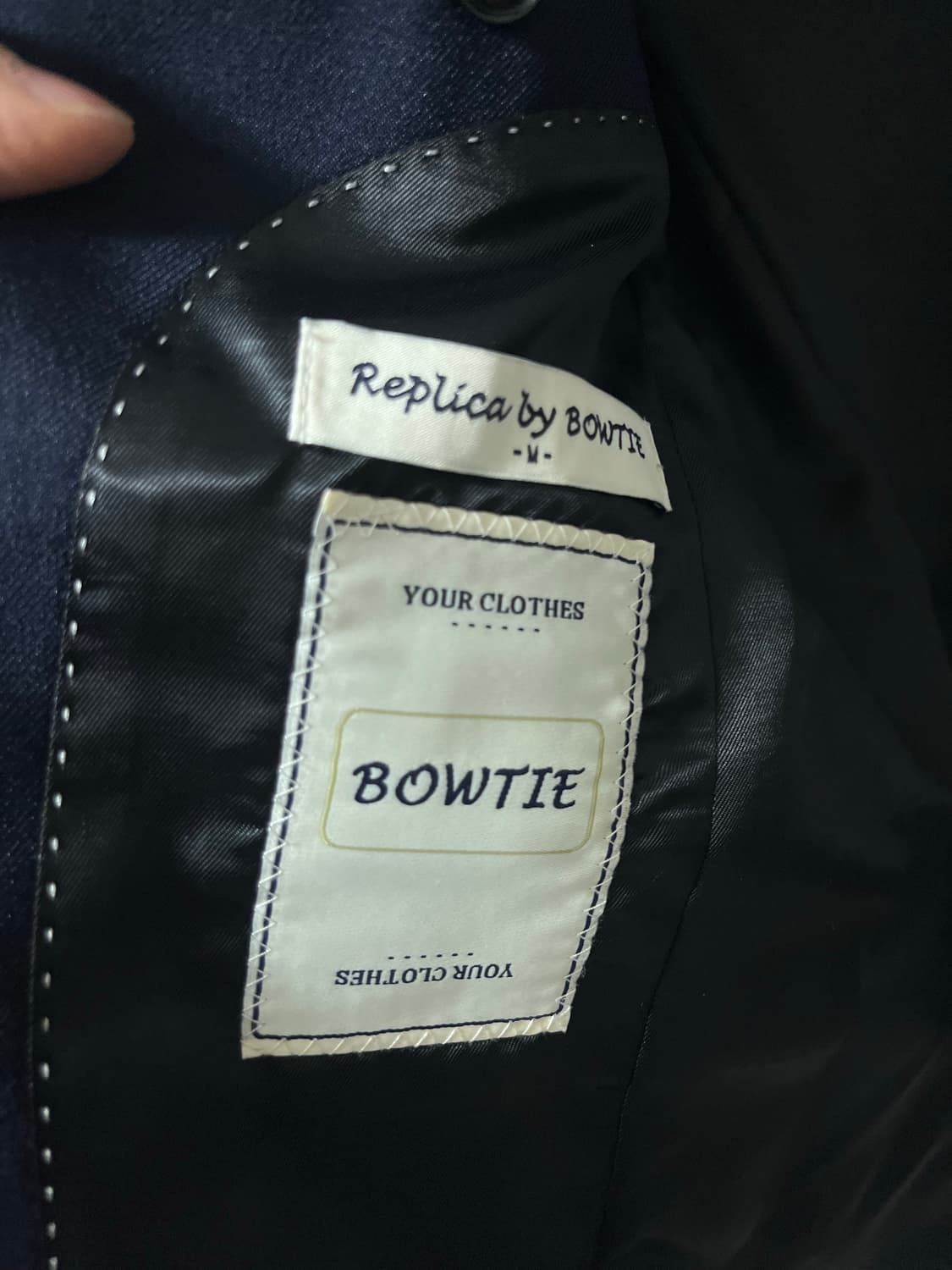 95-100 BOWTIE 블레이저 테일러드 자켓 정품 상품이미지4