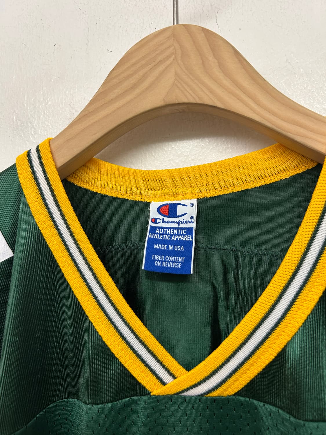 90s USA 챔피온 NFL 그린베이 패커스 브렛 파브 저지 상품이미지2