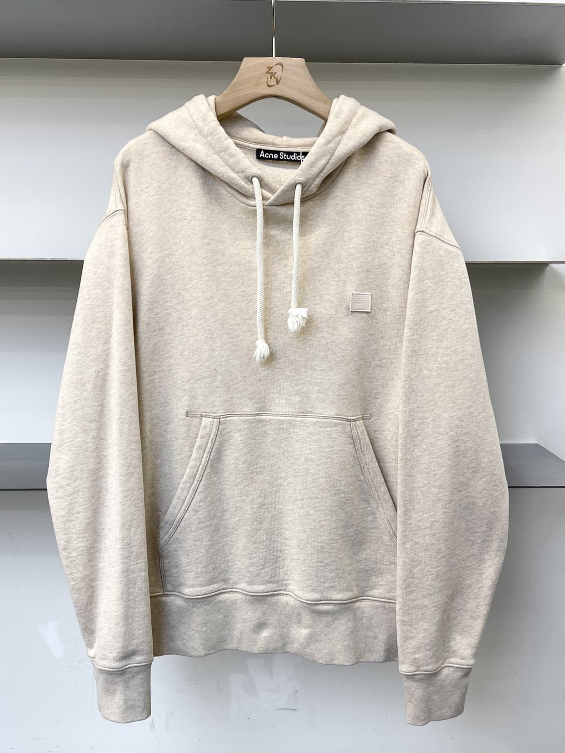 아크네 스튜디오 오트밀 멜란지 후디 상품이미지1