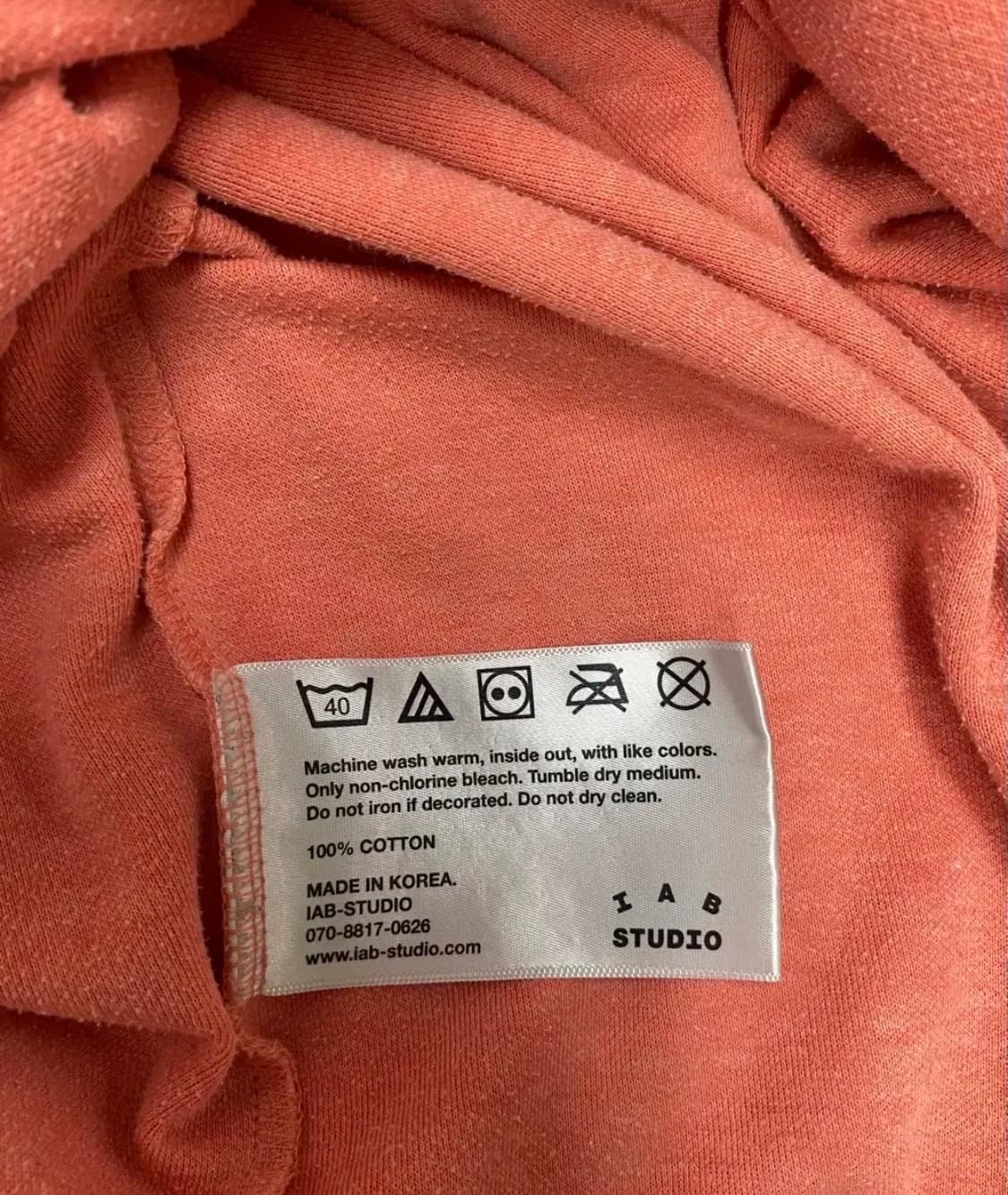 아이앱스튜디오 살몬 T-Shirt Salmon L 상품이미지5