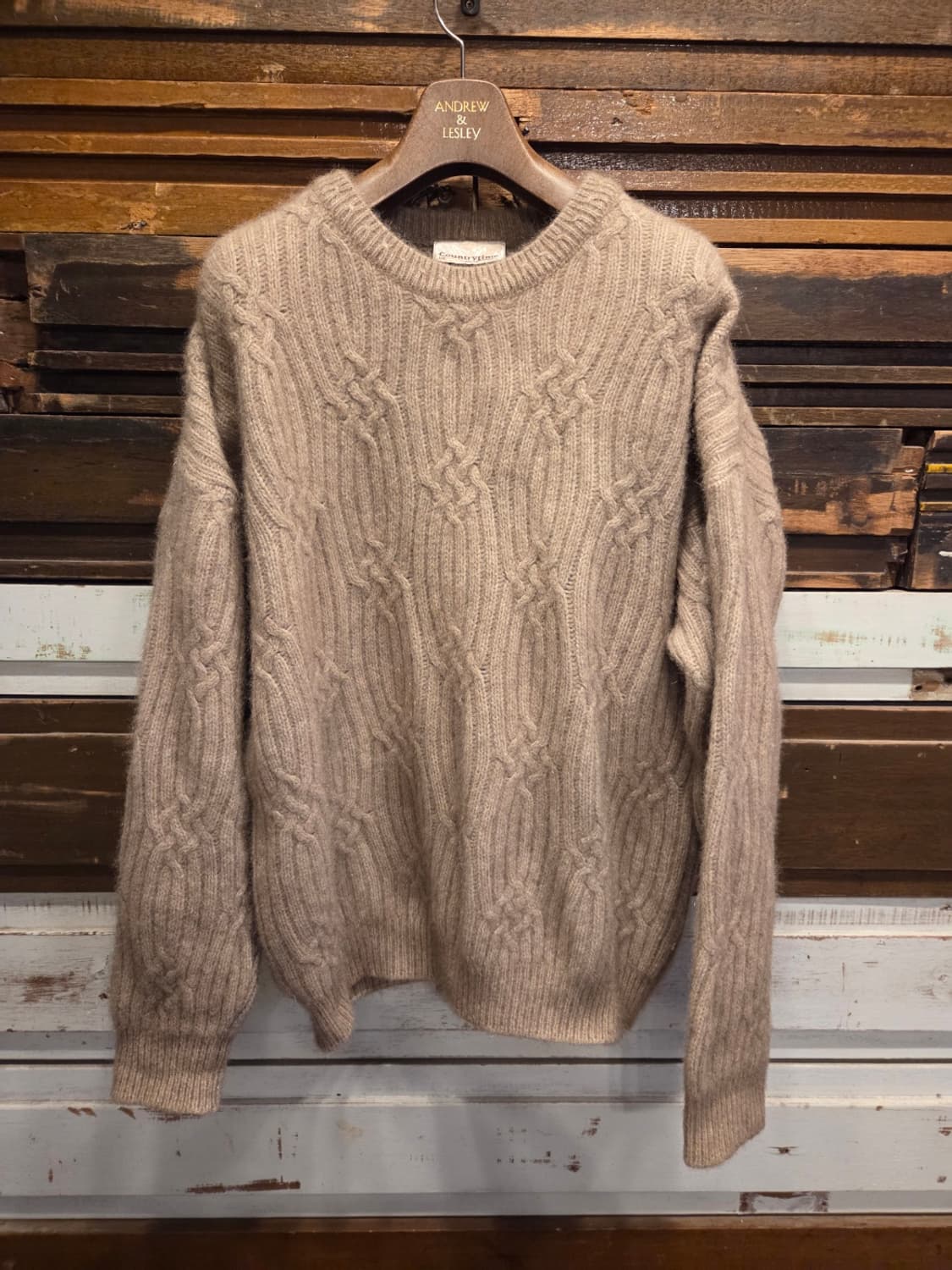 컨트리타임 메리노울 니트 상품이미지1