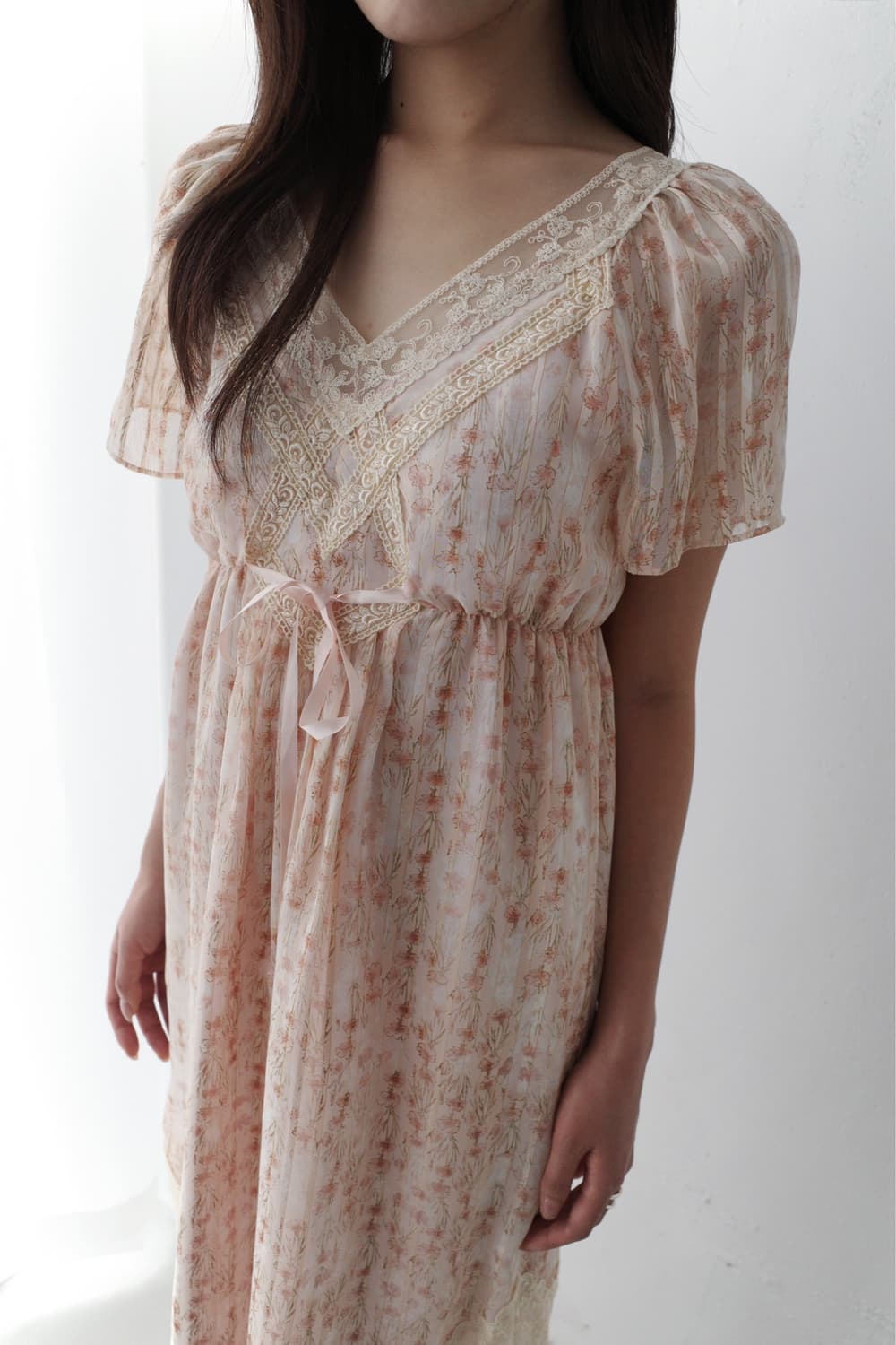 lace flower one-piece 상품이미지8