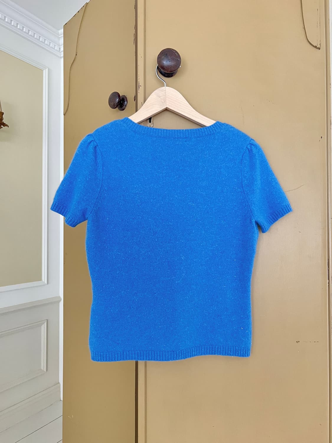 꾸레쥬 캐시미어 글리터 숏슬리브 니트 상품이미지6