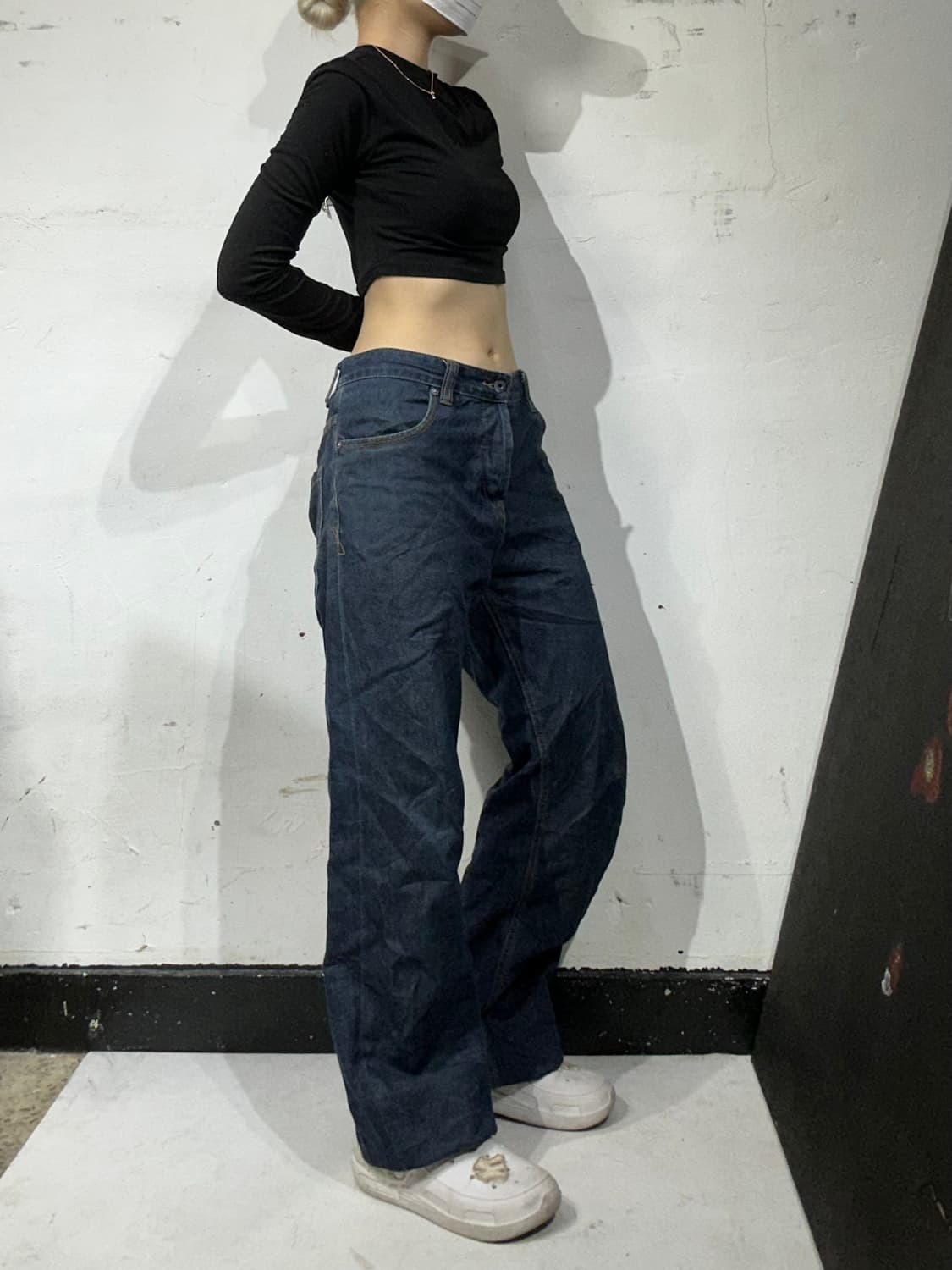 00s 팀버랜드 진청 와이드 데님 팬츠  상품이미지1