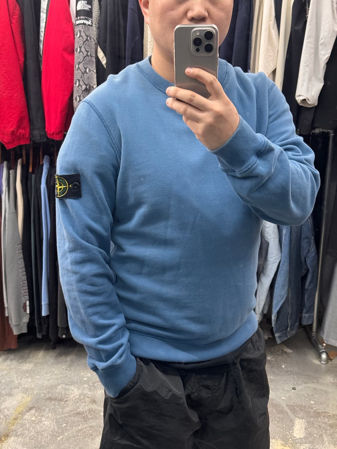 QR정품) 스톤아일랜드 맨투맨 100오버 추천 상품이미지2