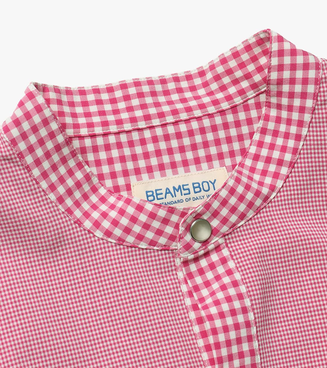 BEAMS BOY - CHINA COLLAR WESTERN SHIRT 상품이미지6