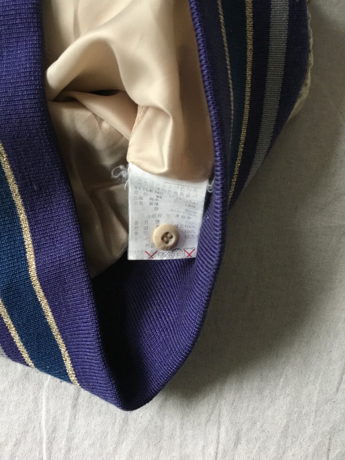 엠엘비 배색 바시티자켓  상품이미지6