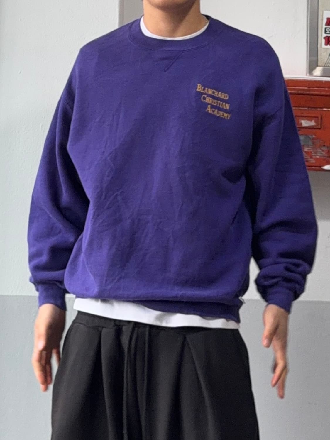 90‘s MADE IN USA 러셀 맨투맨 상품이미지2