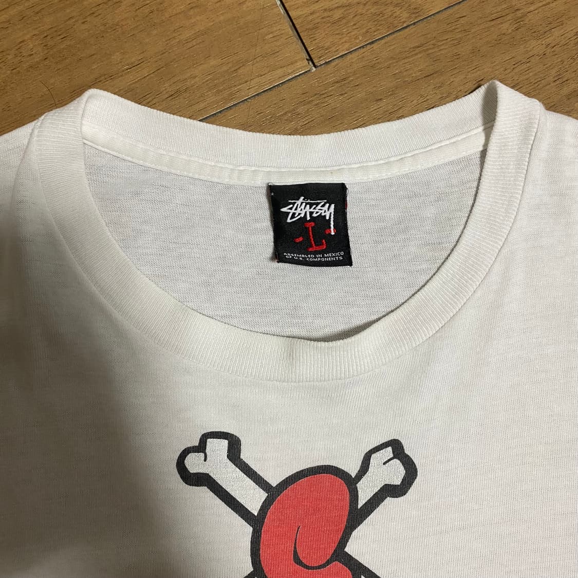 Vintage 00’s Stussy Bones T Shirt 상품이미지3