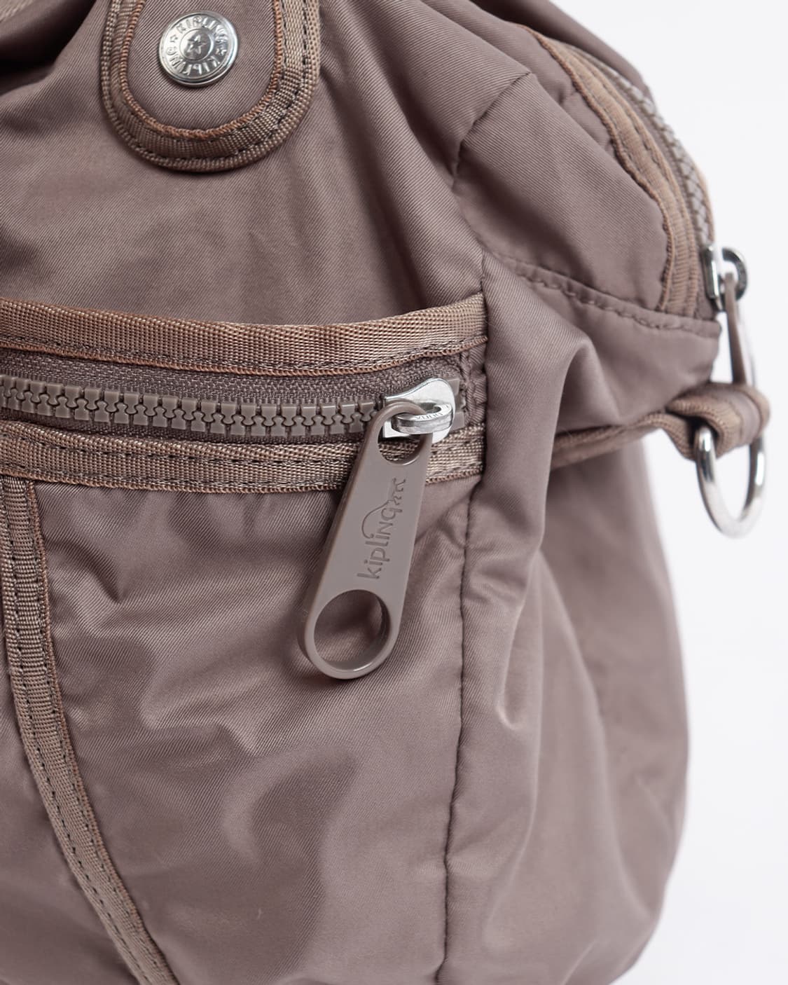 [KIPLING] 토프 브라운 나일론 토트백 상품이미지4