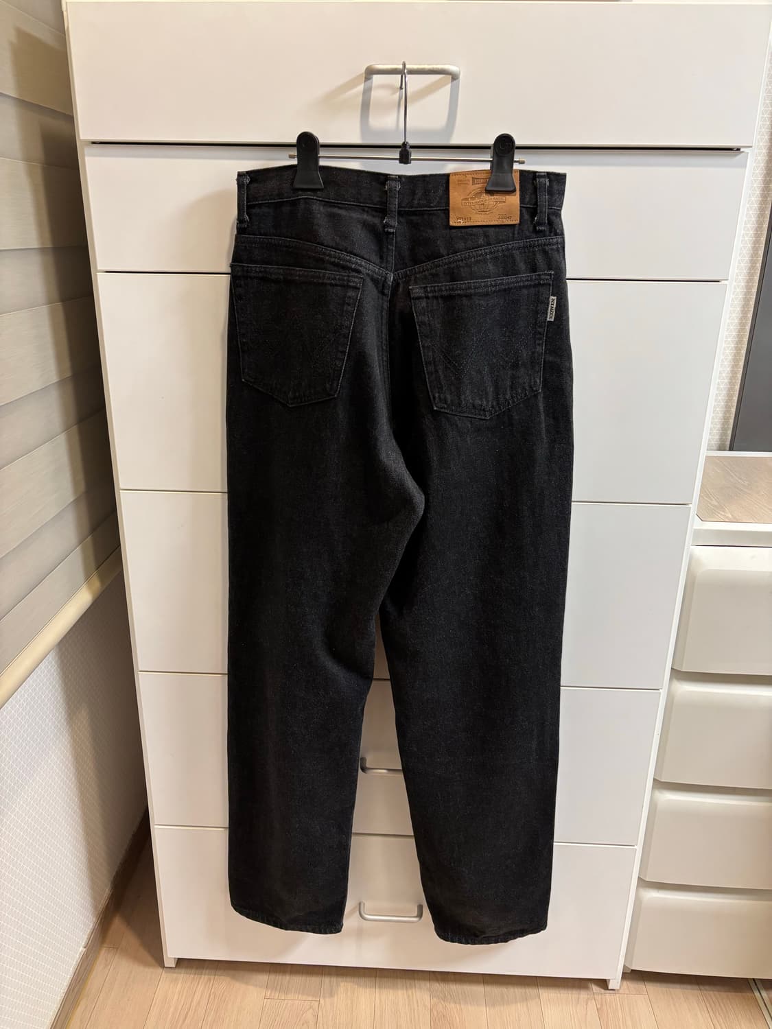 EDWIN 에드윈 블랙 데님 팬츠 31 남녀공용 상품이미지4