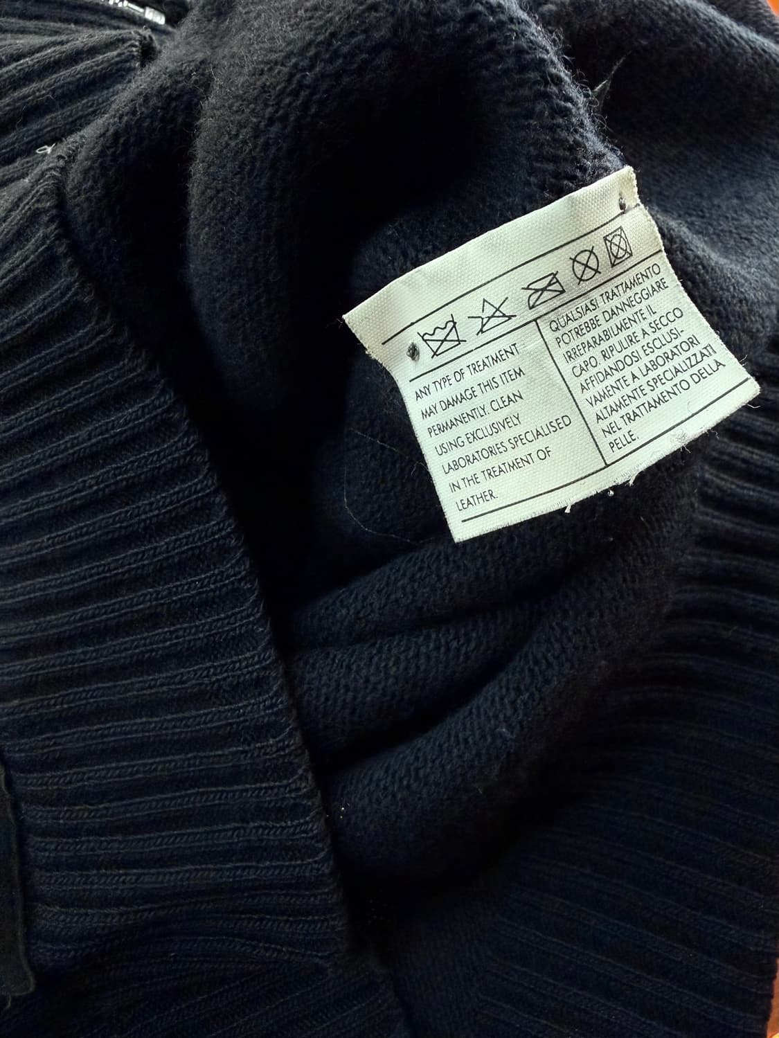 .L/ 페라가모 스웨이드 캐시미어 니트 집업 상품이미지10