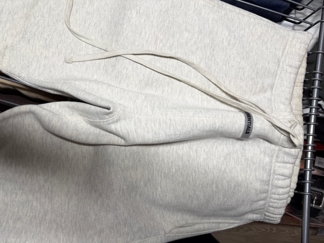 에센셜 스웨트팬츠 오트밀/오트밀 헤더/라이트 헤더 오트밀 2020 M 상품이미지2