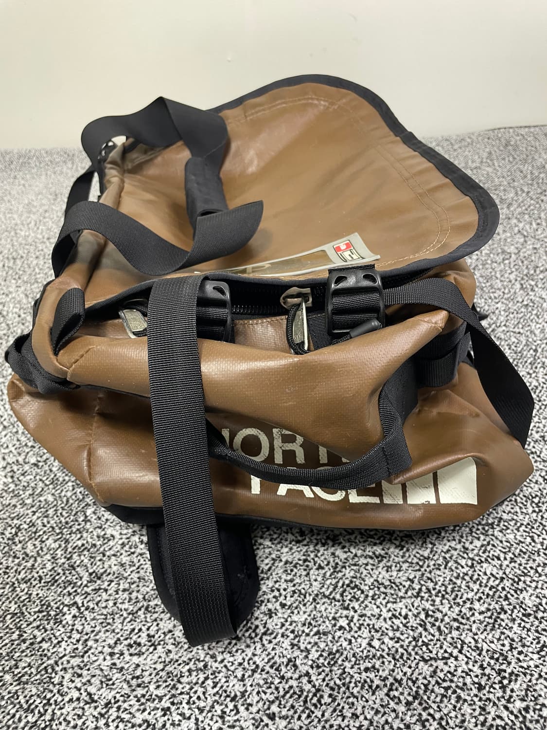 빈티지9. 빈티지 노스페이스 노페 베이스캠프 더플백 보스턴백 가방 브라운 상품이미지2