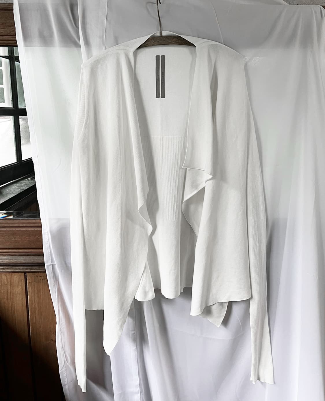 RICK OWENS drape open cardigan 상품이미지4