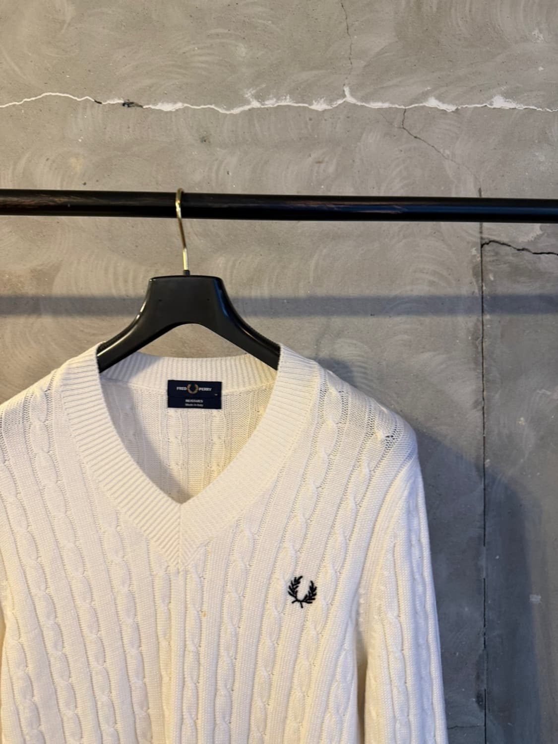 프레드페리 크리켓니트 남성100 상품이미지4