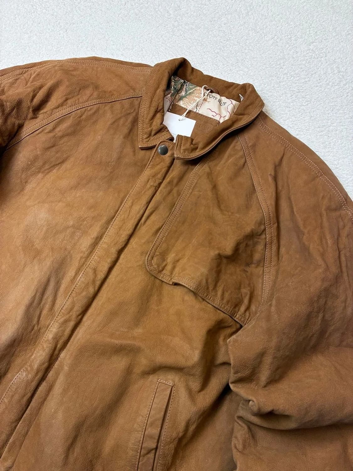 말보로 90's 스웨이드 가죽 자켓 PN6039 상품이미지2