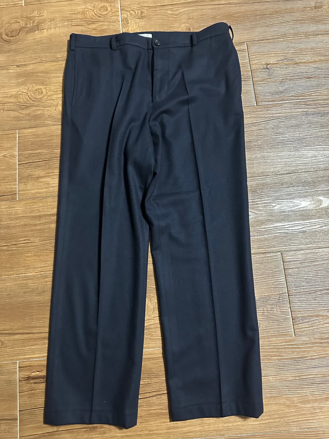 우드비 울 캐시미어 네이비 셋업 상의 2, 하의 3 사이즈 판매합니다 상품이미지5