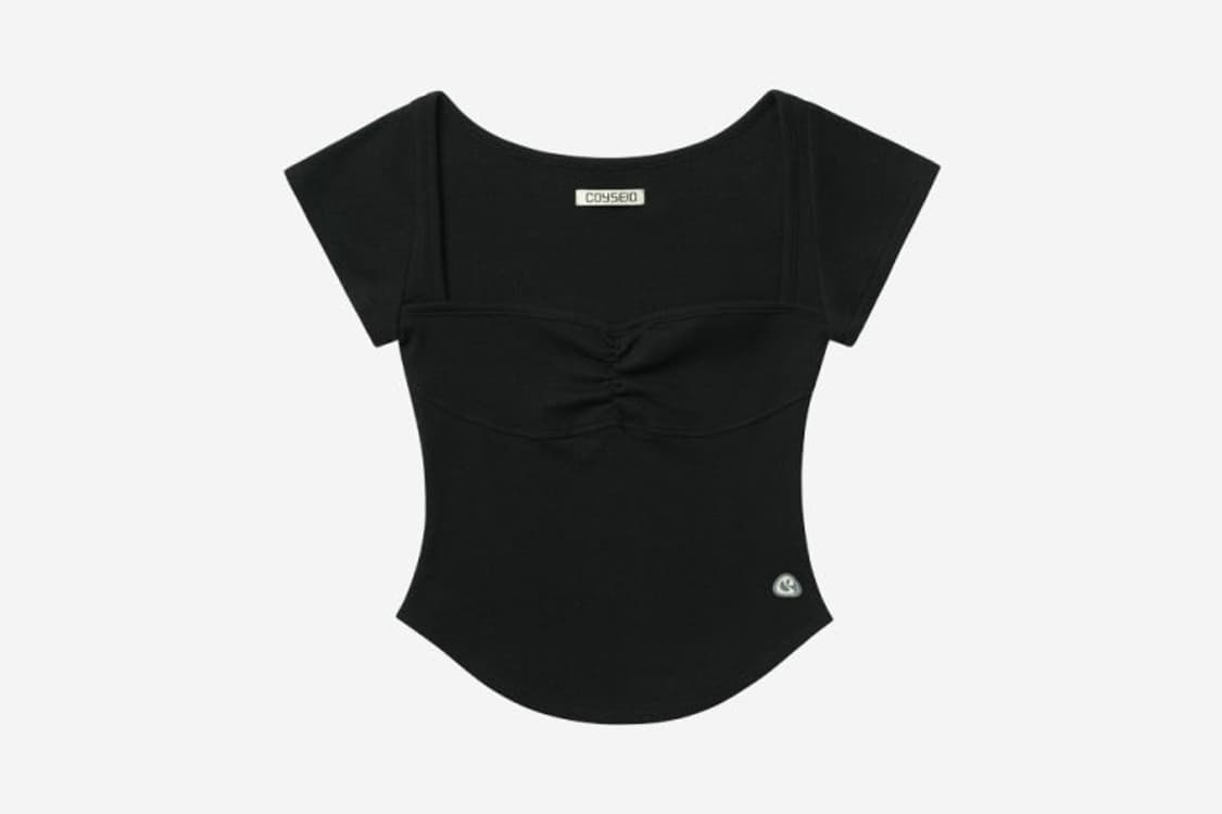 코이세이오 펀칭 셔링탑 블랙 상품이미지1