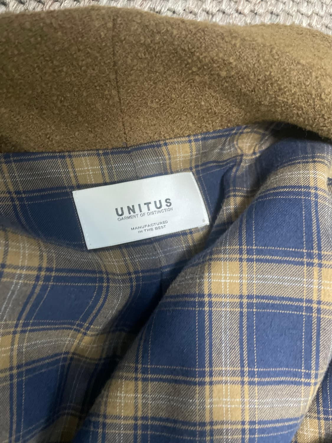 Unitus wool coat 상품이미지3