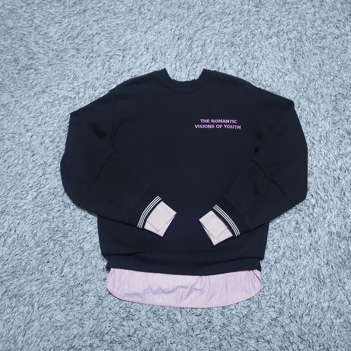 시스템) Free 여자 레이어드 맨투맨 / 왕눈이샵 상품이미지1