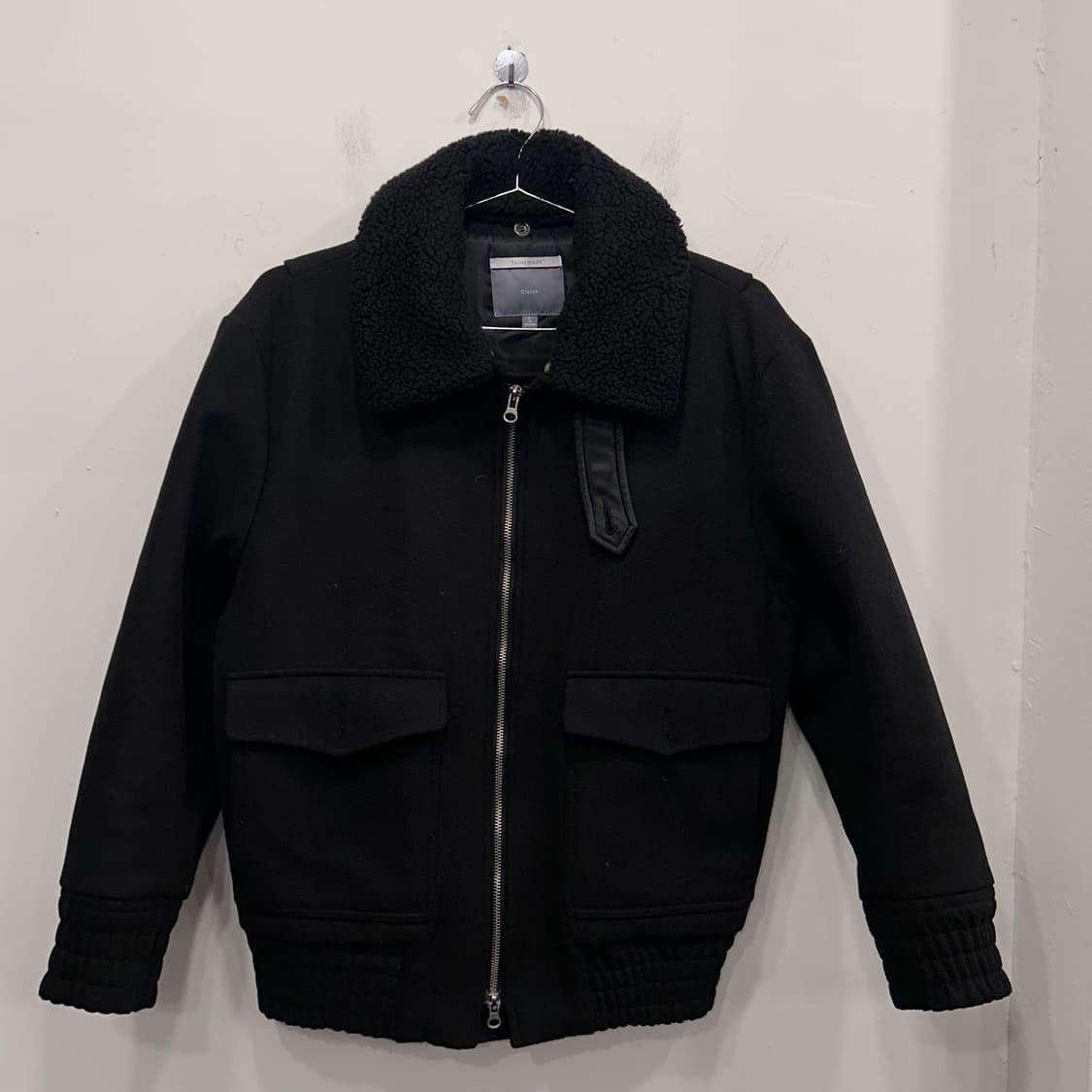 클러치 테일러메이드 양털 카라 울 무스탕 상품이미지2