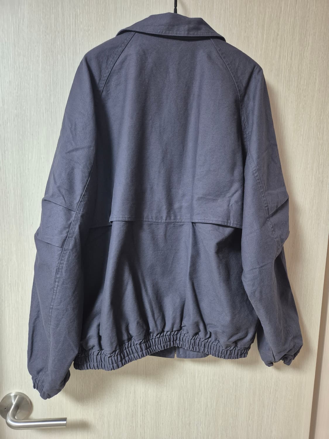 (새제품) NIEEH 니히 네이비 자켓 점퍼 프린팅 상품이미지4