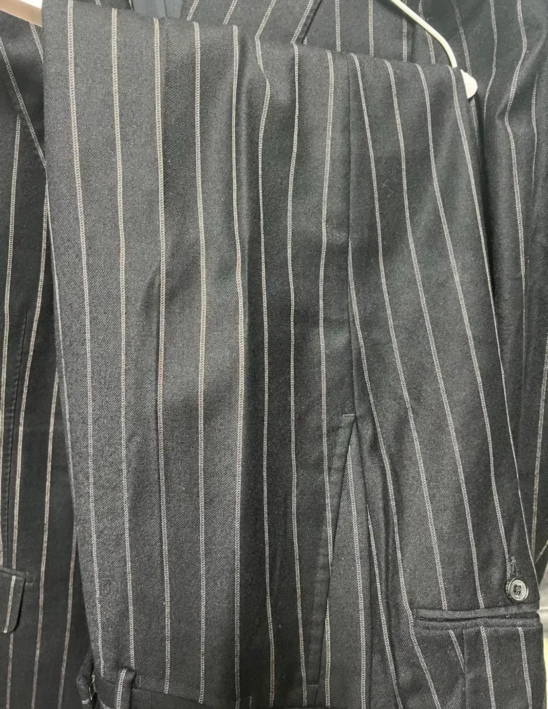 구찌 스트라이프 정장 상.하의 상품이미지4