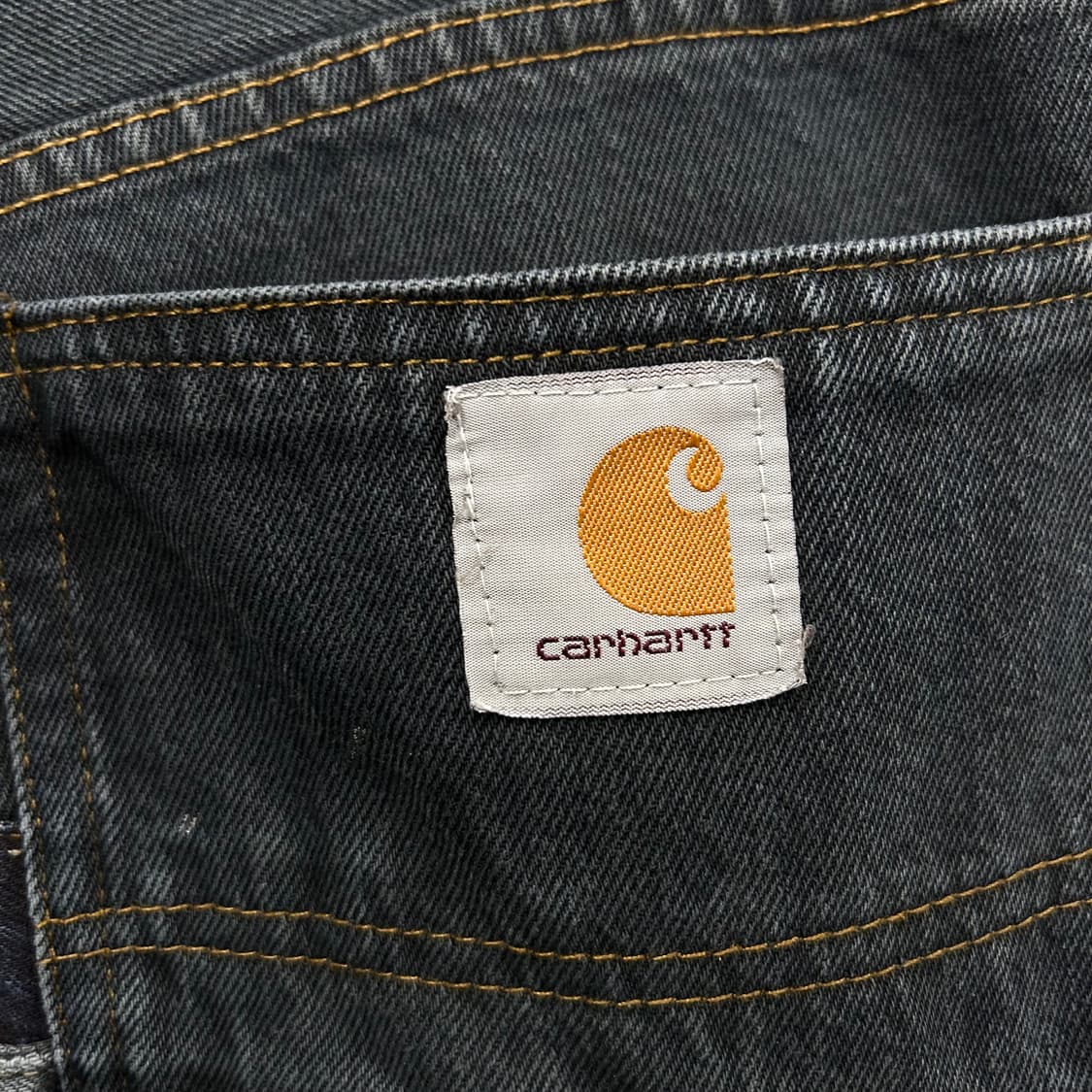 핸드메이드 커스텀 칼하트 벌룬핏 스판 데님팬츠 상품이미지3