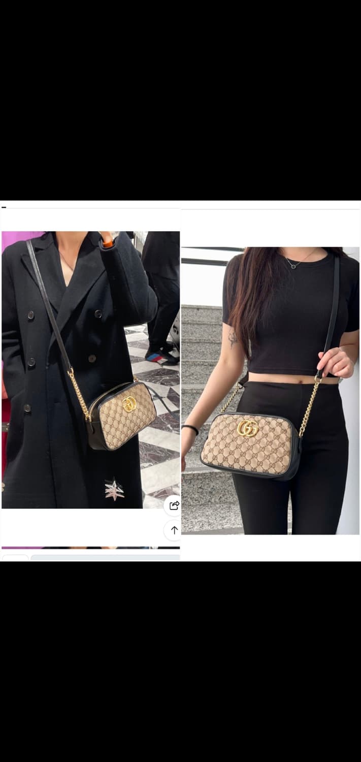 구찌 마몬트 크로스백/숄더백 새상품급 정품(감정O) 상품이미지4