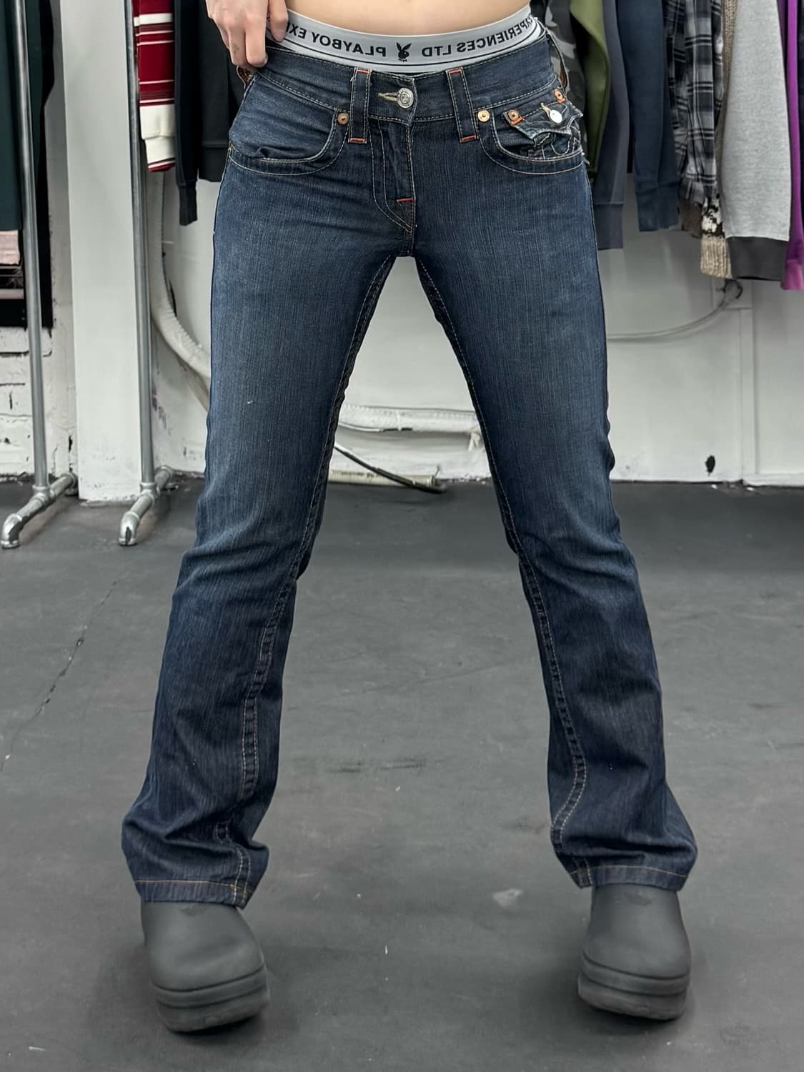 트루릴리전 스트레이트 데님팬츠 상품이미지3