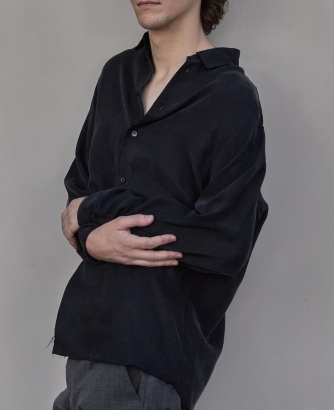 [25] 머듈 오버사이즈 큐프라 셔츠 결제창 상품이미지1