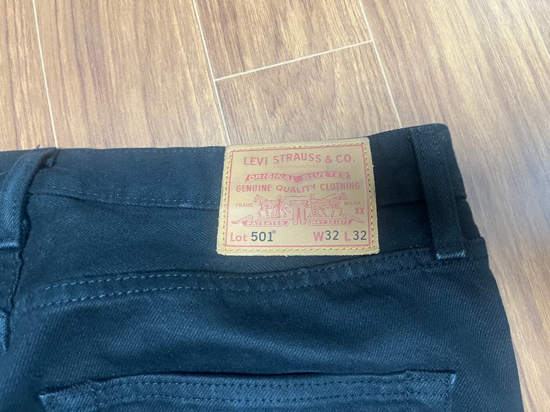 리바이스 501 블랙진 상품이미지6