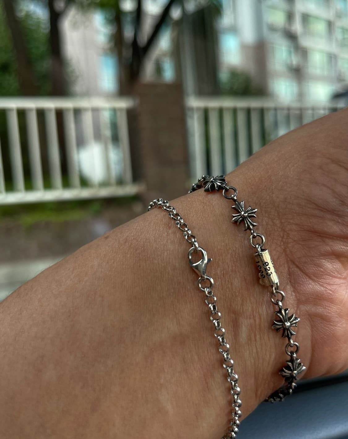 Solid Link Bracelet S925 3mm 남자팔찌 상품이미지5