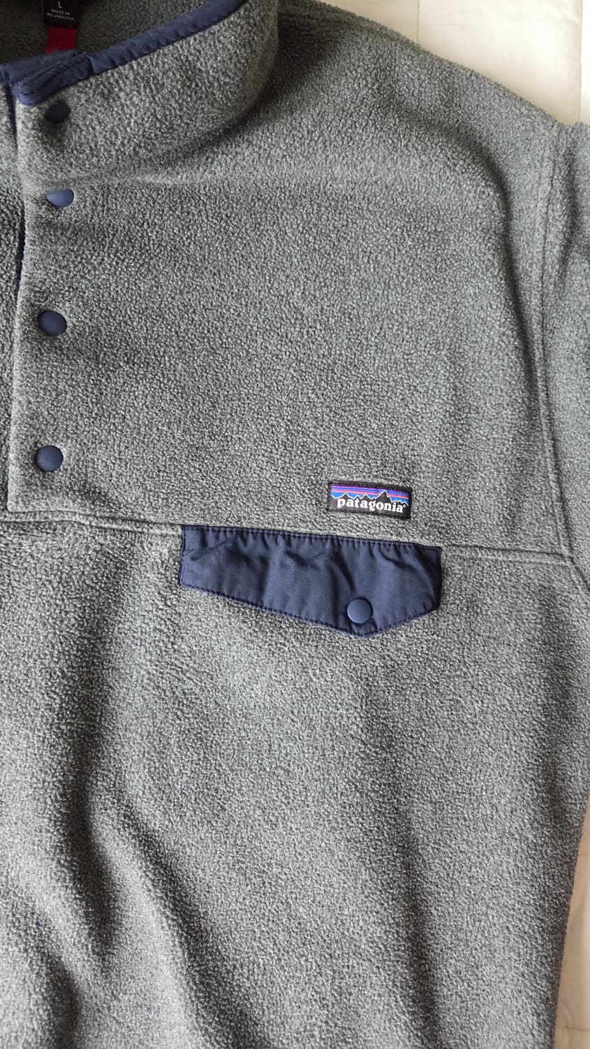 파타고니아 신칠라 스냅티 풀오버 스웨터 니켈 네이비 L 상품이미지4