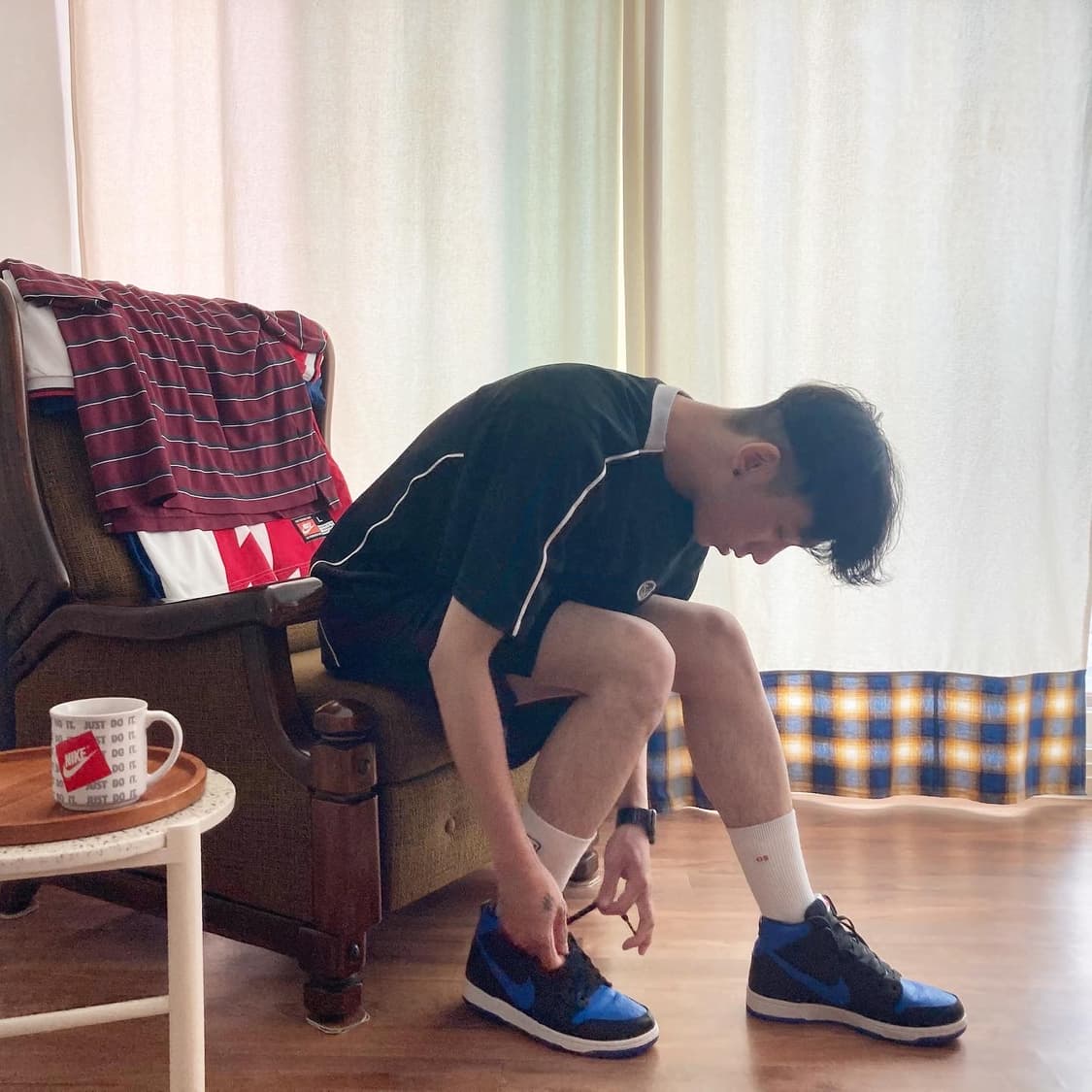 나이키 덩크하이 CMFT 로얄블루 상품이미지8