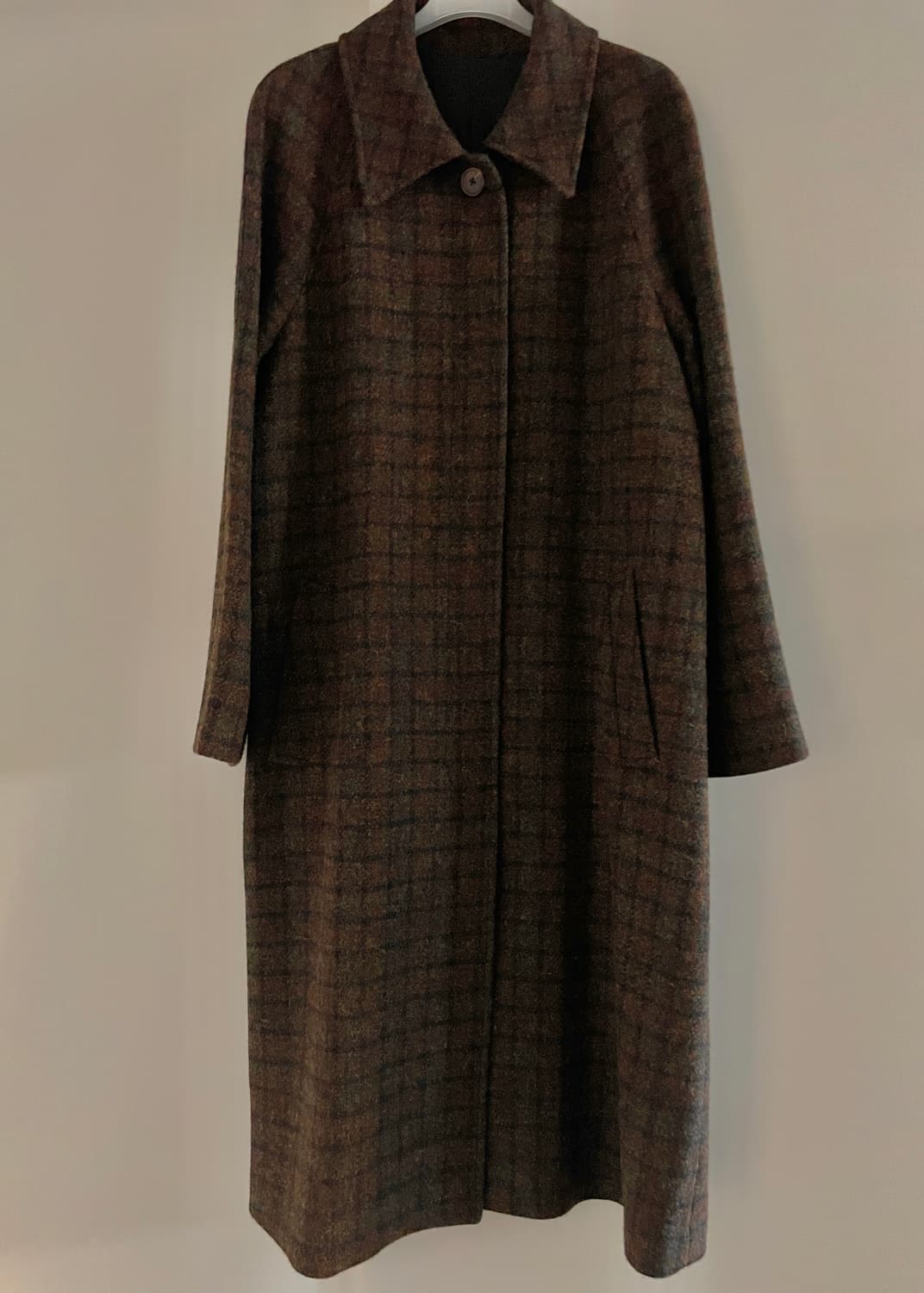 얼바닉30 꼬냑 코트 (해리스트위드) 상품이미지4