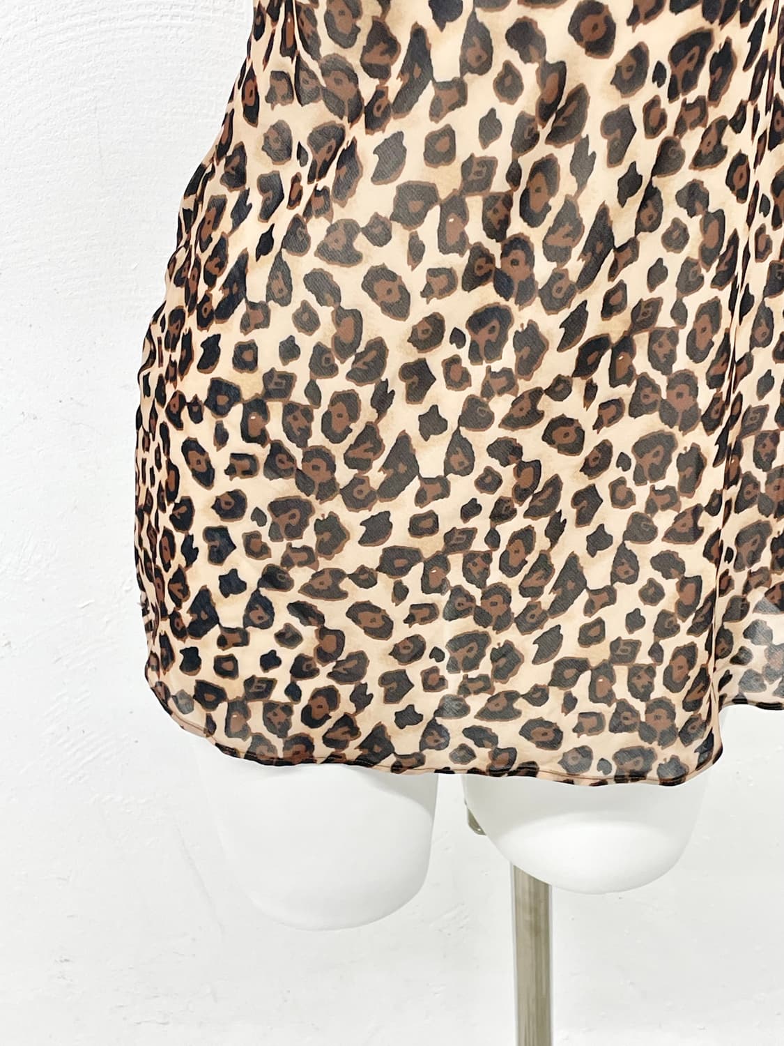 에블린 갸루 호피 레이스 슬립 상품이미지3