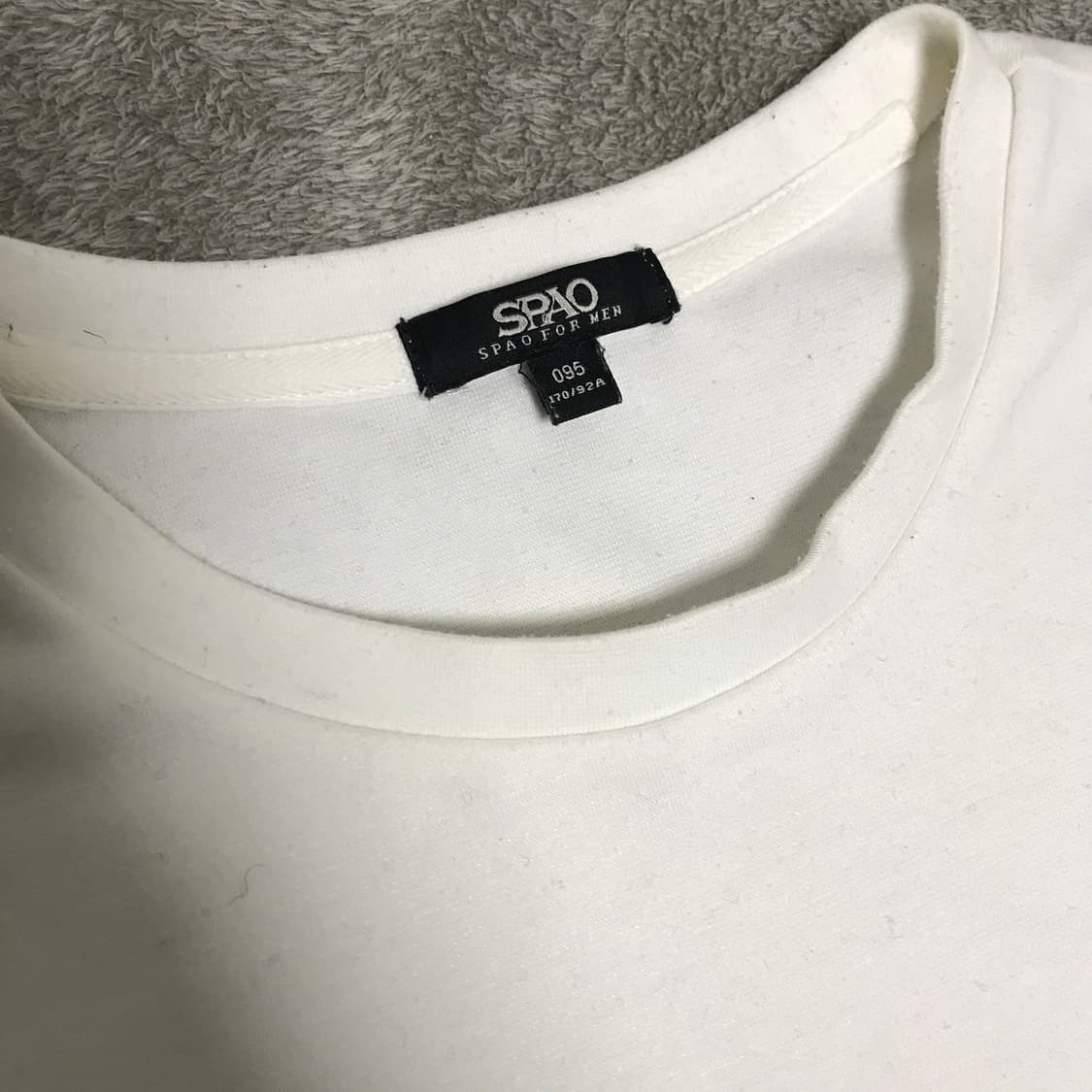 스파오 밀라노 긴팔 티셔츠 95사이즈  상품이미지3