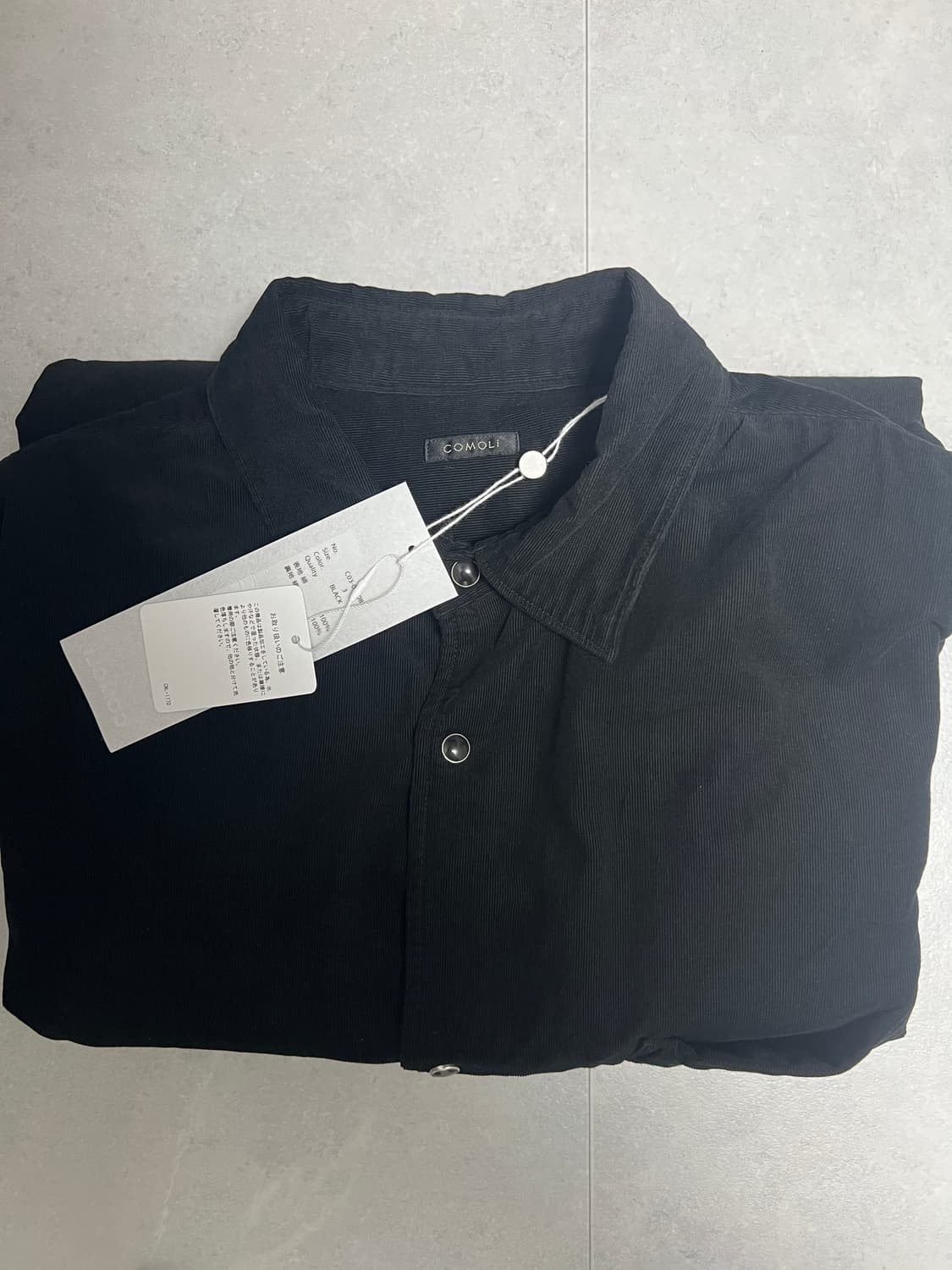 코모리 코듀로이 셔츠 팝니다 상품이미지2