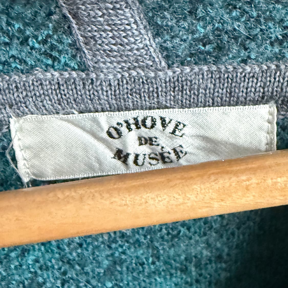 그린포그 체크 후드 코트 상품이미지4