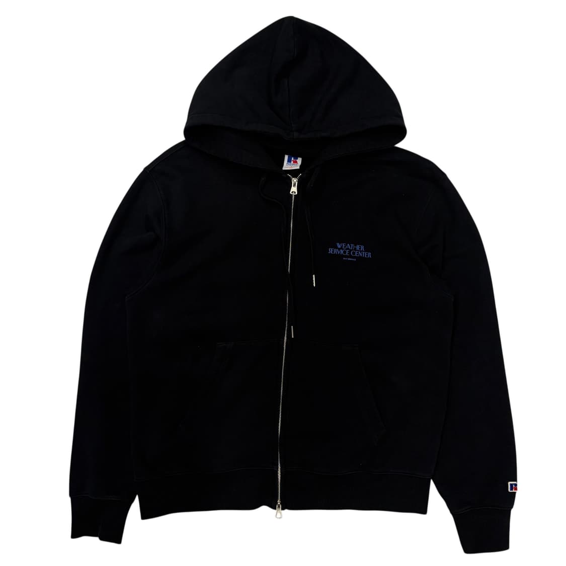 러셀 애슬레틱 X 메킷레인 블랙 후드집업 L 상품이미지4