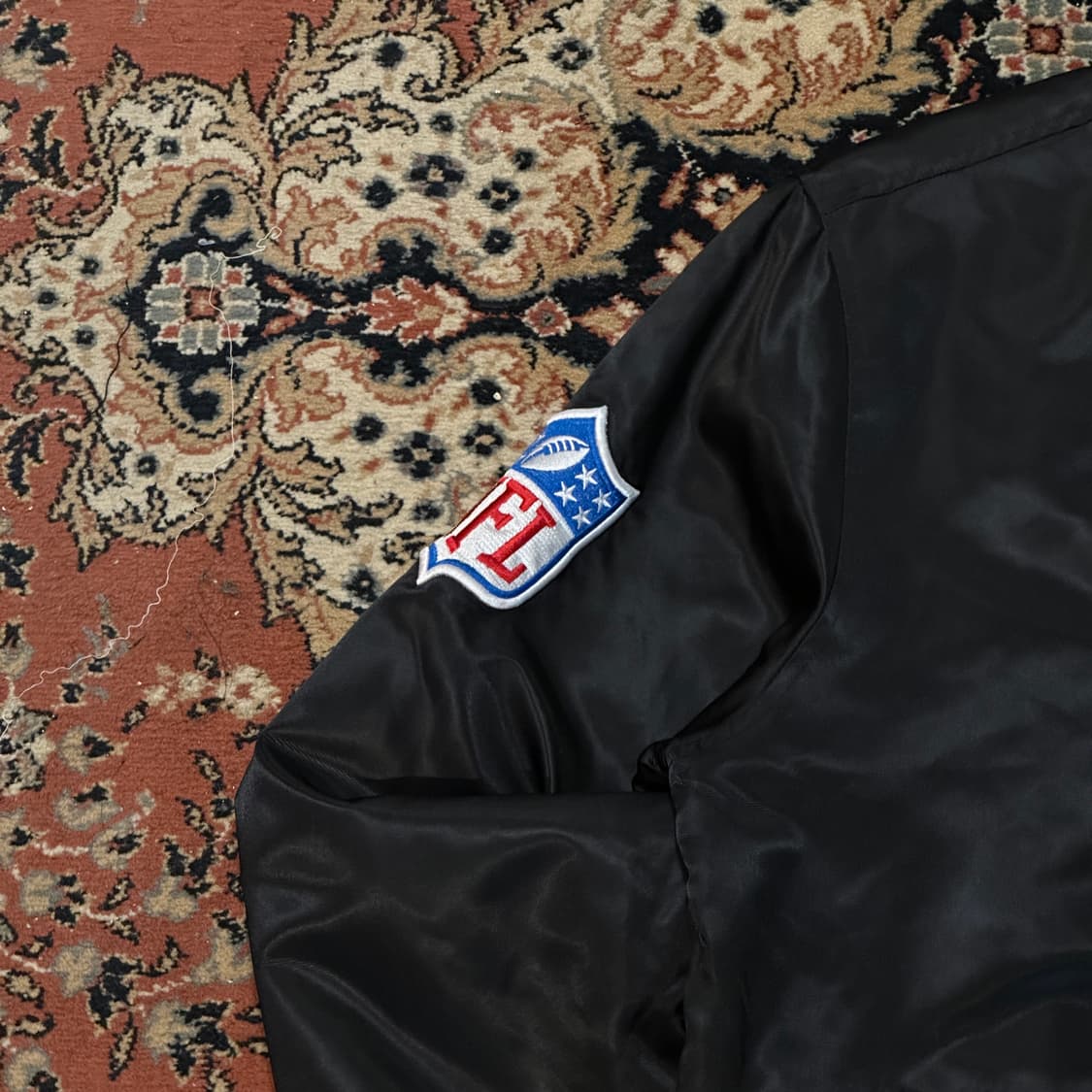 뉴에라 레이더스 바시티 자켓 (XL) 올드스쿨 상품이미지4